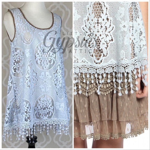 Ryu Layer Everything Crochet Top - Picture 12 of 16